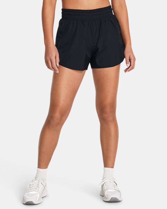 Women's UA Vanish 3" Crinkle Shorts, Black, pdpMainDesktop image number 0
